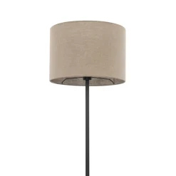 Stehleuchte 165 cm Ø 50 cm Metall Jute E27 MARINUS