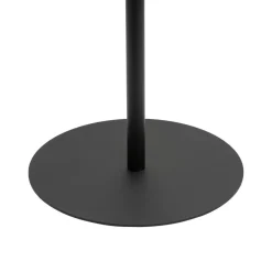 Stehleuchte 158 cm Metall Jute Schwarz Braun E27 Modern