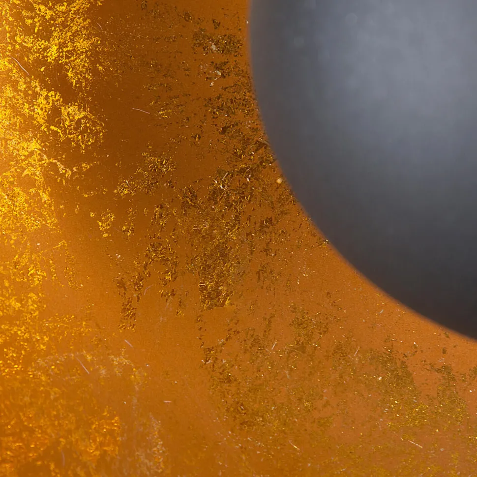 Stehleuchte 160cm Retro Dreibein Schwarz Gold