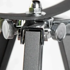 Stehleuchte 160cm Retro Dreibein Schwarz Gold