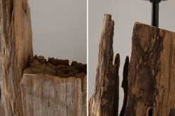 Stehleuchte Holz Stoff Weiß blendarm 177 cm E27 Lesen