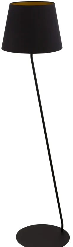 Stehleuchte Kupfer Schwarz Kunststoff Metall E27 151 cm