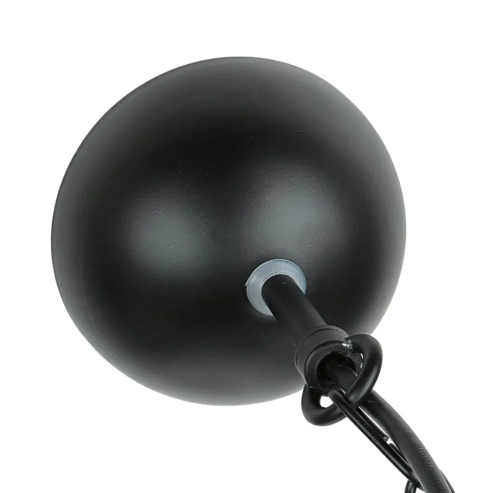 Stilvolle Hängeleuchte IRON in Schwarz