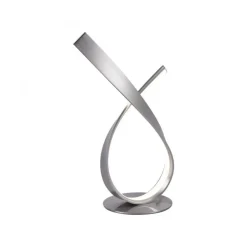 Stilvolle LED Tischlampe in Stahl 3000 K 11 W dimmbar