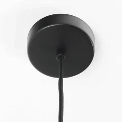 Stilvolle Pendelleuchte Schwarz Kupfer Ø37cm TRURO