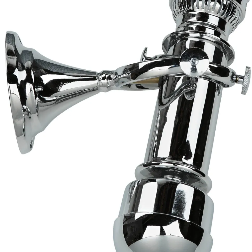 Stilvolle Wandlampe GRETA Chrom Jugendstil Bad Flur