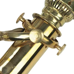 Stilvolle Wandleuchte GRETA Messing Glas Antik