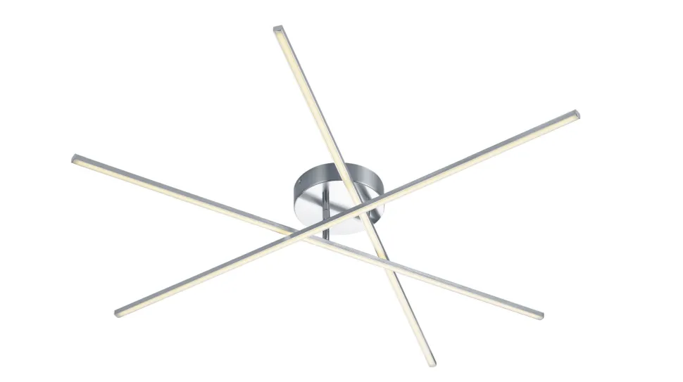 Stylische LED Deckenlampe Metall B:100 cm 9 W dimmbar