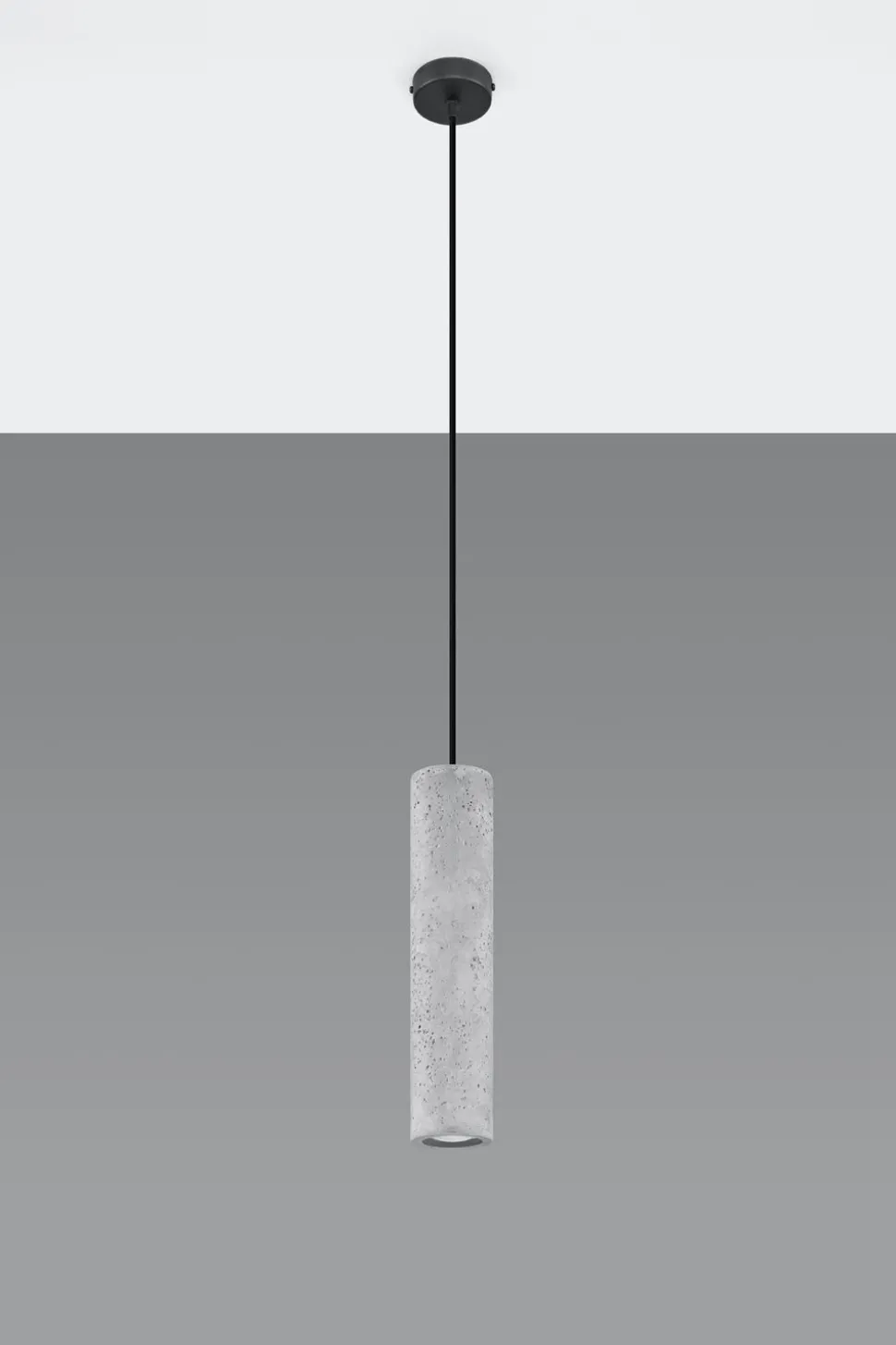 Stylische Pendelleuchte Beton Ø8cm Modern BREANNA Küche