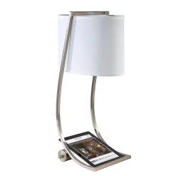 Tischlampe FEDELE Creme H:62cm Modern Bodenlampe