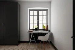 Tischlampe Glas Metall 30 cm hoch Grün E27 Zylinder