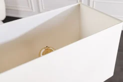 Tischlampe Holz Stoff blendarm E27 H:57 cm Leselicht