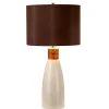 Tischlampe INCA Braun Keramik 71cm Klassisch Lampe