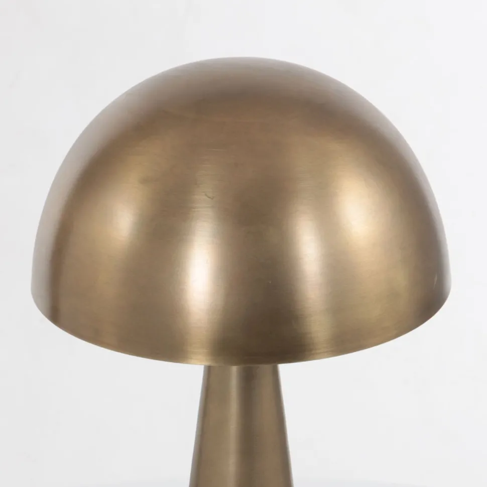 Tischlampe indirekt Metall in Bronze 42 cm E27 stylisch