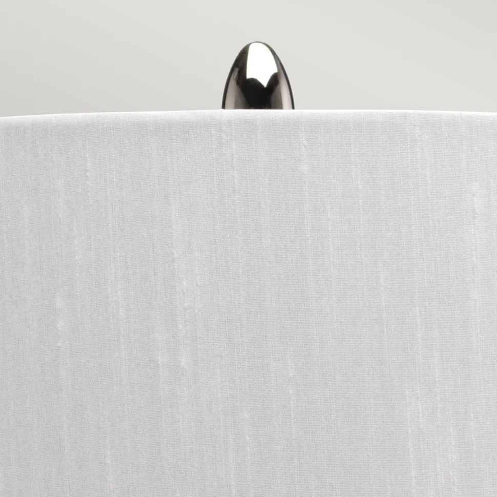 Tischlampe Keramik Stoff E27 56,2 cm hoch OLWEN