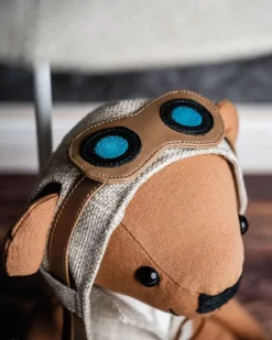 Tischlampe Kinderzimmer Wohnzimmer 61 cm Bär mit LED