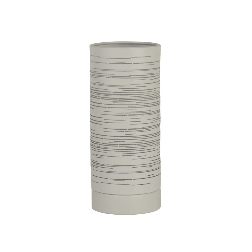 Tischlampe klein E14 20 cm Ø 8,5 cm Weiß Metall Modern