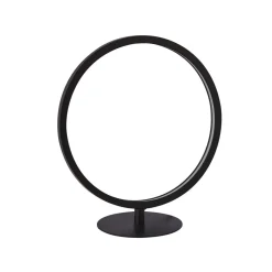 Tischlampe LED mit Dimmer H: 33 cm Schwarz Weiß 3000 K 338 lm