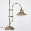 Tischlampe Messing in Antik Bronze