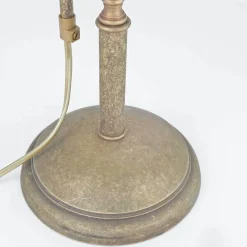 Tischlampe Messing in Antik Bronze