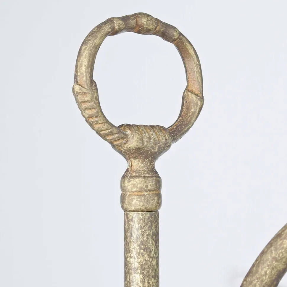 Tischlampe Messing in Antik Bronze