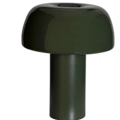 Tischlampe Metall E27 41 cm hoch Grün Retro kippbar