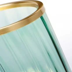 Tischlampe Metall Glas 36,4 cm hoch mit GX53 LED 3000 K