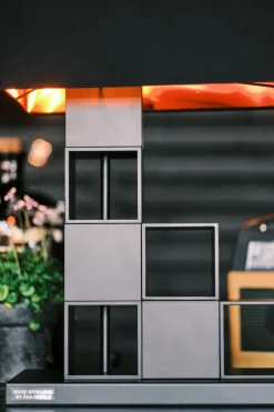 Tischlampe Schwarz Kupfer 55,5 cm Metall Stoff E27