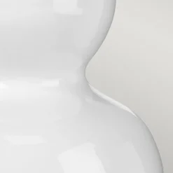 Tischlampe Stoff Keramik 64 cm E27 Weiß Petrol Retro