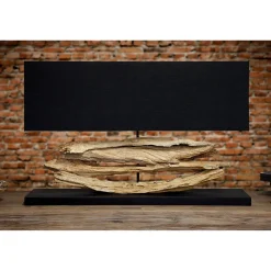 Tischlampe Treibholz Modern kunstvoll individuell