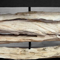 Tischlampe Treibholz Modern kunstvoll individuell