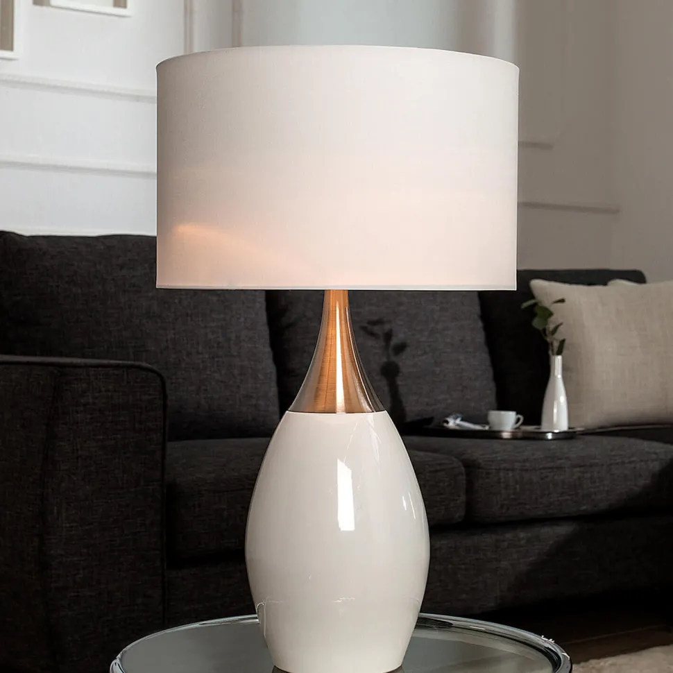 Tischleuchte Ø30cm Klassisch elegant