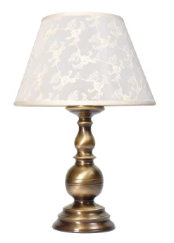 Tischleuchte E27 Fiammingo Weiß