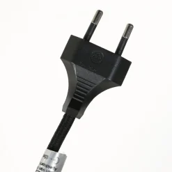 Tischleuchte Glas Metall in Schwarz Messing E27 23 cm