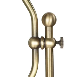 Tischleuchte in Bronze Hell aus echtem Messing