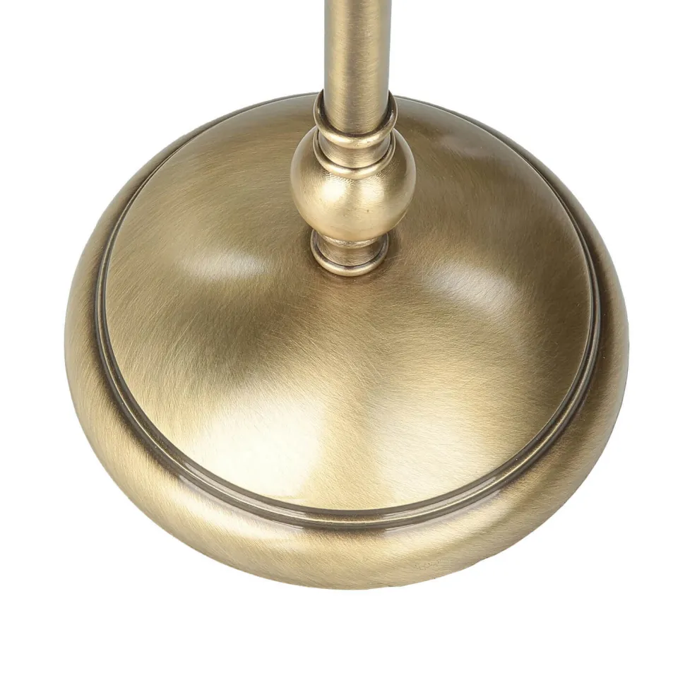 Tischleuchte in Bronze Hell aus echtem Messing