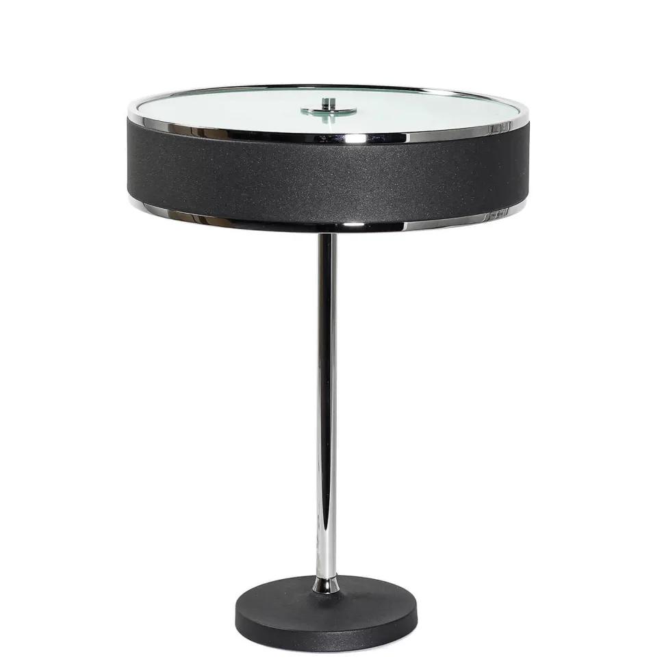 Tischleuchte in Graphit Ø35cm H:47cm Lampe LORSAN