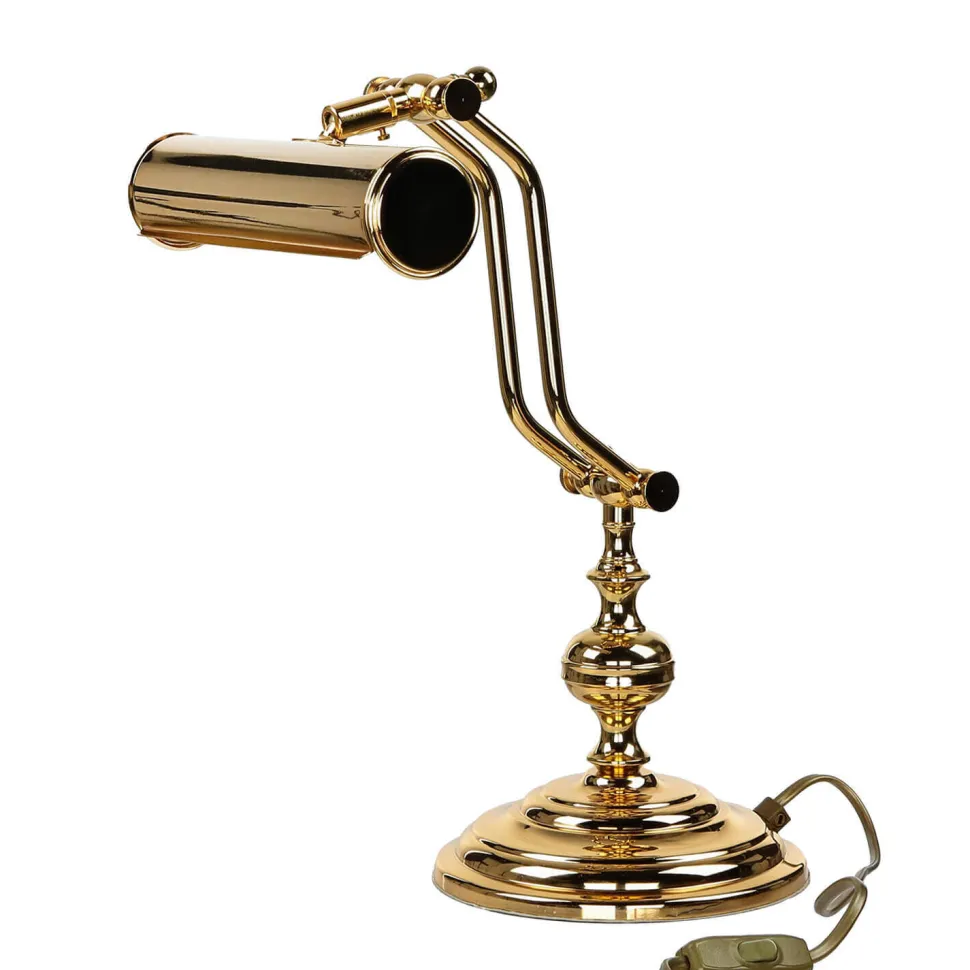 Tischleuchte 24K Gold aus Messing Premium