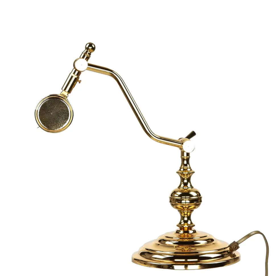 Tischleuchte 24K Gold aus Messing Premium