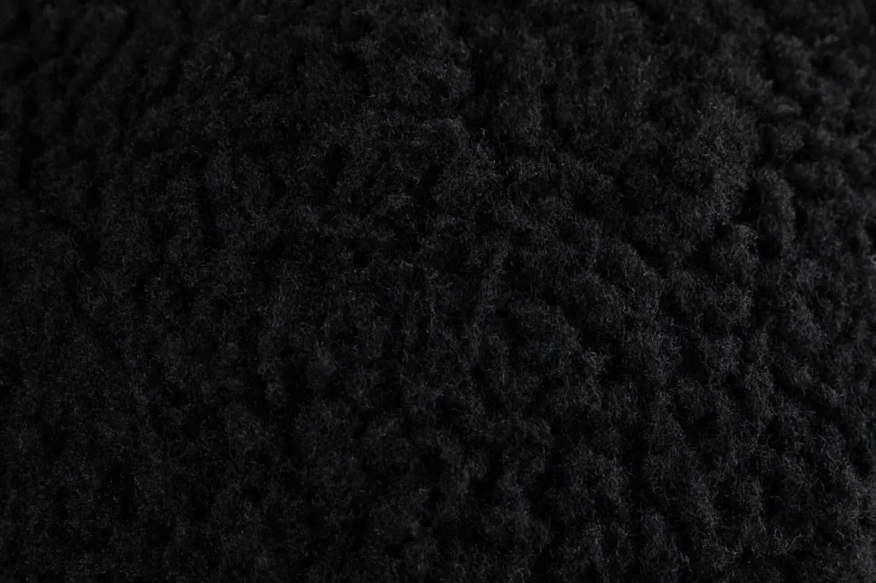 Tischleuchte LED Katze 51 cm Schwarz Weiß flauschig