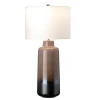 Tischleuchte MYNDIR Braun Creme Keramik 76cm Lampe