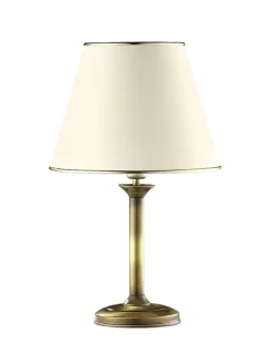 Tischleuchte PENELO in Messing Antik Lampe H:44cm