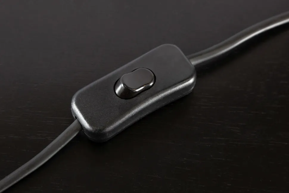 Tischleuchte Silber Schwarz Totenkopf E27 Metall Stoff