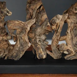 Tischleuchte Treibholz Designerleuchte Modern 50cm