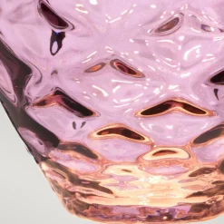 Tischleuchte Violett Silber 71,5 cm E27 beleuchteter Fuß LED GU10