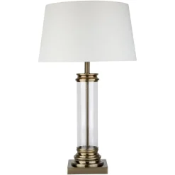 Touch Tischlampe Messing Antik