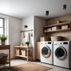 Verstellbarer Deckenstrahler Schwarz Metall GU10 IP65