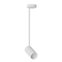 Vielseitige Deckenlampe Weiß H:41cm verstellbar GU10