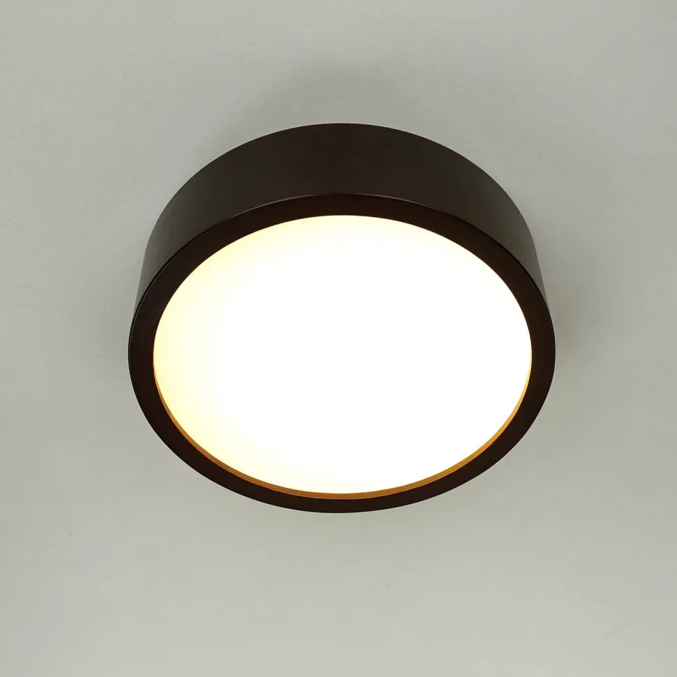 Vielseitige Deckenleuchte ARBARO Braun Wohnzimmer