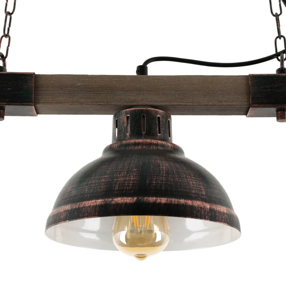 Vintage Lampe hängend HAKON Kupfer Antik Made in EU